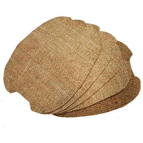 Set of 5 Hemp Moisture Mat/Mattress for Wormery/Worm Farm Urbalive | Oval 50 x 38 cm Cover