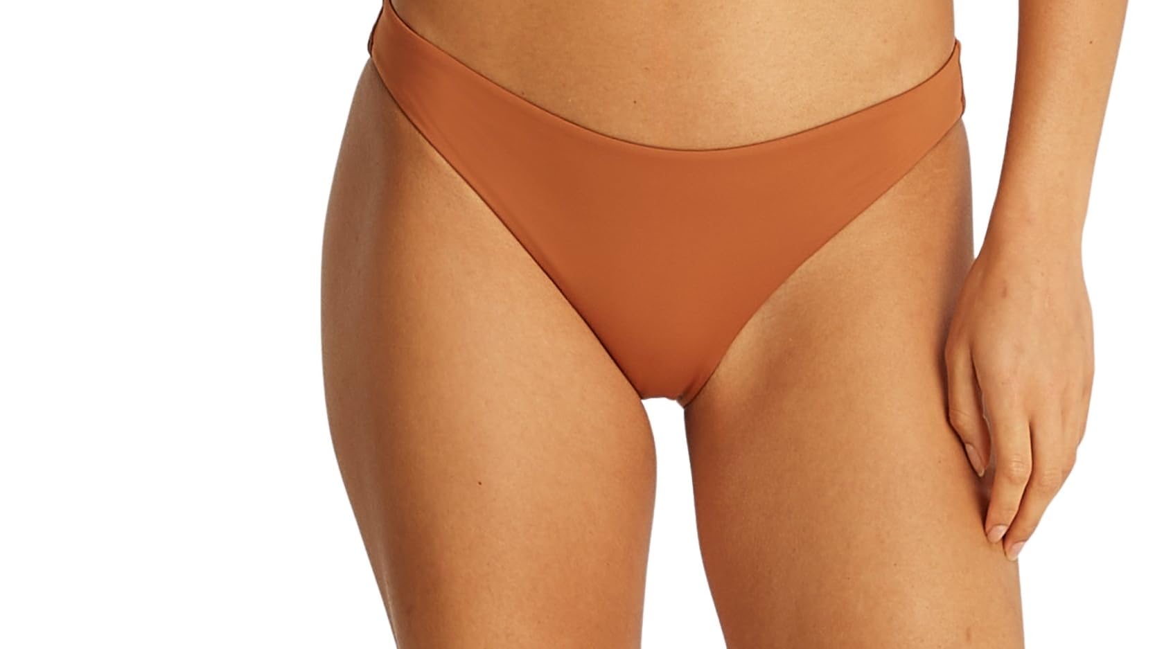 Calvin Klein Women’s Mid Rise Bikini Bottoms, Orange (Sierra), M