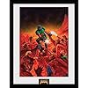 GB eye Ltd PFC2054 ingelijste foto, motief: Doom, Classic Key Art, 16 x 12 cm, hout: 44cm x 34cm x 1,7cm