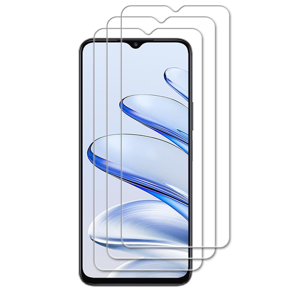 Tzstz 3 pezz per Honor 70 Lite vetro temperato Pellicola Prottetiva, 9H Durezza,Anti Graffio, HD Pellicola Prottetiva