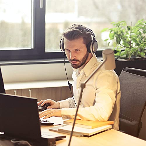 Leclooc Replacement For Astro A40 Cord, A10 Headset Cable Braided Wire, 6.5 Feet/2.0 M Volume Control Cable Compatible With Astro A40Tr/A40/A10 Gaming Headsets Cord #TOP6