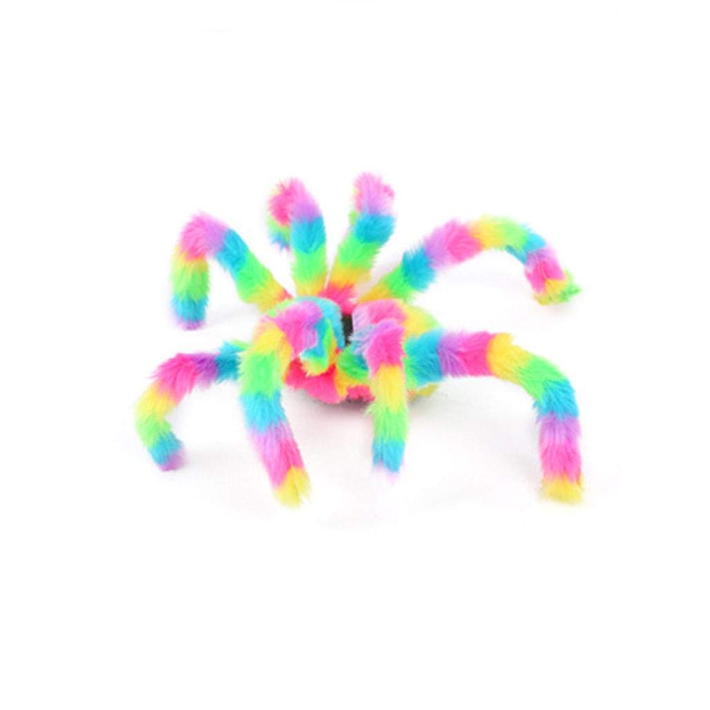 Roysberry Toys Halloween Toys - Coloured Plush Spider Kids Puzzles Halloween Party Decoration 3D Horror Skeleton Skull Party Toys - Birthday Gift Halloween Toy Jigsaw Puzzles for Kids and Adult (C)