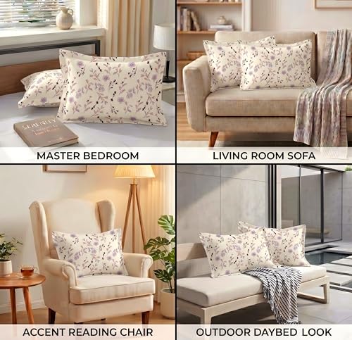 Image of VAS COLLECTIONS Cotton Pillow Cover Set of 2 (17x27 Inches) | Ultra Soft Breathable Pillow Cases for Bed | Skin Friendly, Fade Resistant & Comfortable Pillow Covers for Bedroom Decor (Skin Colour)