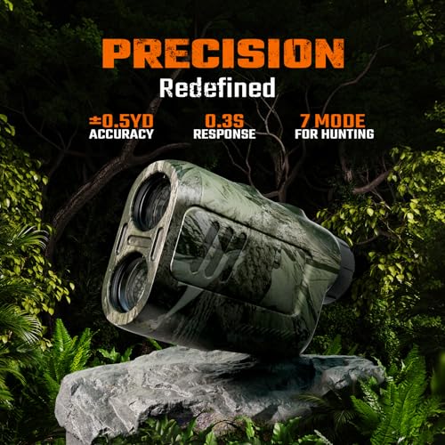 image for ACPOTEL Precision Hunting Range Finder, ±0.5yd Accuracy, 1000Yd Range