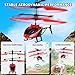 Remote Control Helicopter, Gesture Sensing Indoor Flying Helicopter Toys,RC Airplane for Teenages with 10Mins Flight, RC Helicopters for Kids with Light,Birthday Gifts for Boys and Girls (Red)