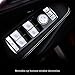 MAXDOOL 14 Pieces Car Window Glass Lift Button Trim Cover Sticker for Mercedes Benz A/B/C(W204)/E(W212)/GLA/CLA/GLK/GL/ML/GLE-Class