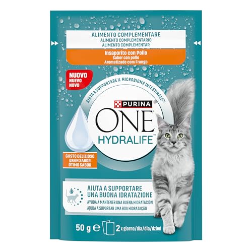 PURINA ONE HYDRALIFE 12 Beutel à 50 g Ergänzungsfutter mit Huhn