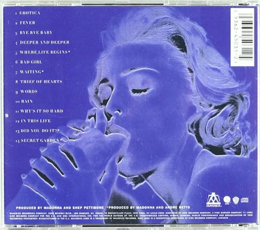 欧2discs LP Madonna Erotica 8122797356 Maverick, Sire /00660 欧2discs LP Madonna Erotica 8122797356 Maverick, Sire /00660