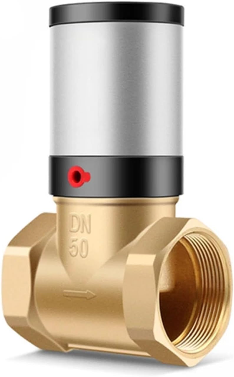 1-1/4"Q22HD Normally Closed 2/2 Way Pneumatic Brass Air Control Valve Air Oil Valves(Closed)