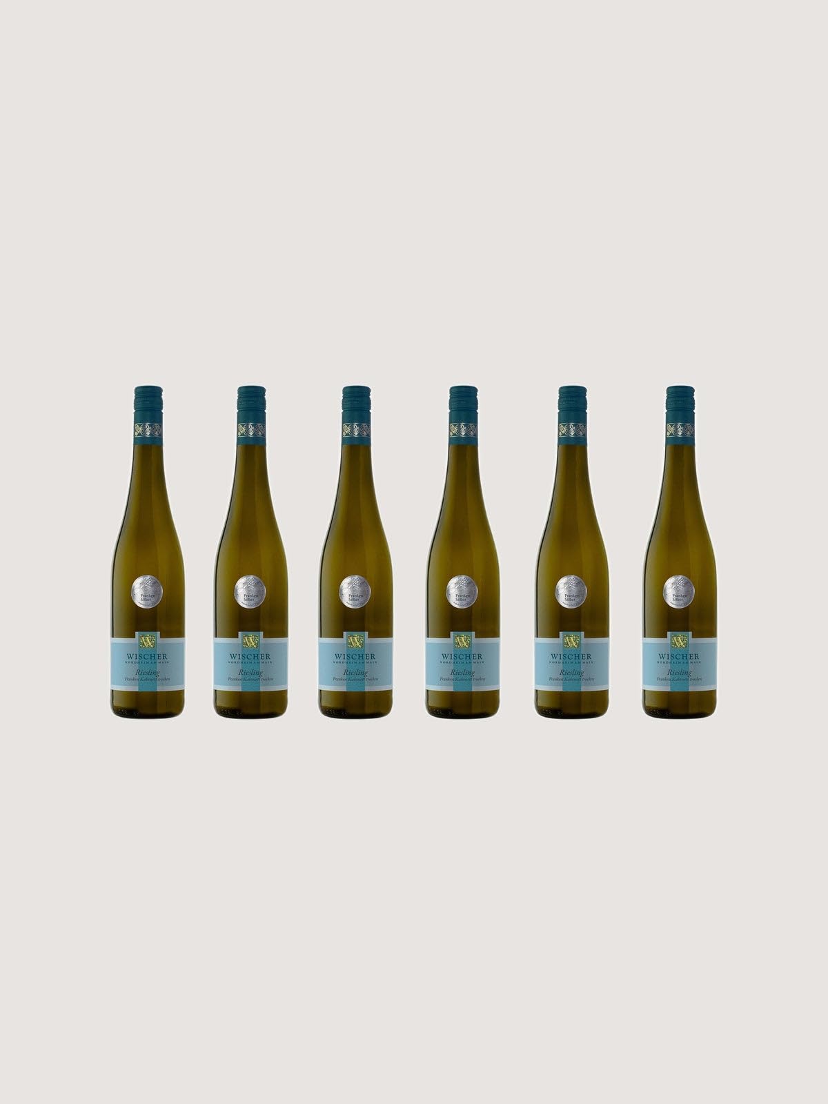 WEIN WISCHER Weißwein Riesling trocken Kabinett [1 x 4,5 l] Franken Wischer Nordheim am Main Frankenwein jetzt genießen!