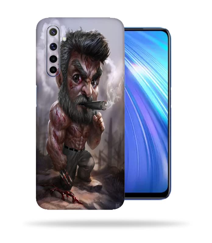 OggyBaba HelloBoy Skin Back Protector Film Ultra Thin Scratch Resistant Vinyl (Not Case and Cover) for Realme 6