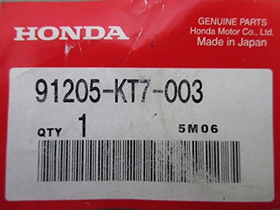 たーみ 91205-PZ5-003 (91205)オイルシール 1個 ホンダ 【通販モノタロウ】