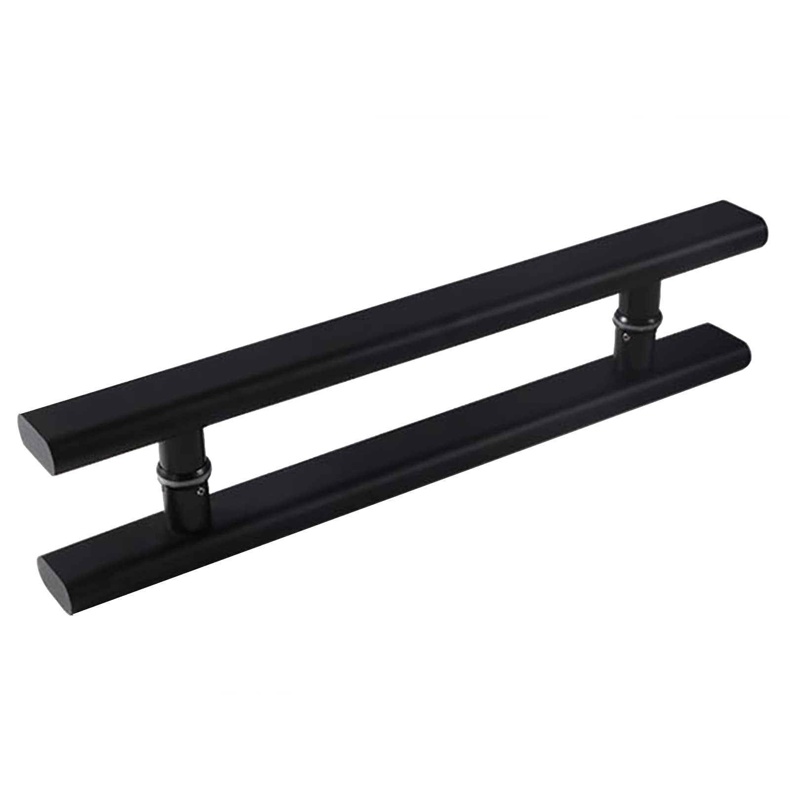 Lrfvhyqnk Black Barn Door Handles Sliding Pull, Sliding Door Handles Double Sided H Shape, /, Multiple Sizes(80Cm(31.5In))