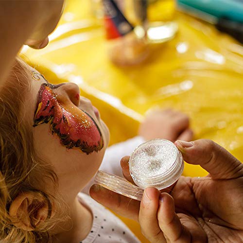 Lawei 108 Stück Döschen Kosmetikbehälter Leerdose Klar Tiegel mit Deckel für Kosmetik Lippenbalsam Creme Straßstein… – Bild 7