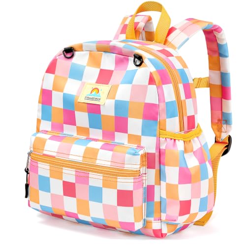 STEAMEDBUN Toddler Backpack Boys Girls 2-4 Preschool Daycare Backpack -12inch