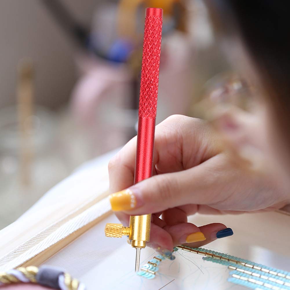 Lot De 5 Aiguilles à Crochet Pour Cheveux Et Micro Tresses