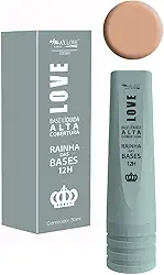 Base Líquida Alta Cobertura Rainha Das Bases 12 Horas Cor 602,Max Love