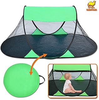 Strong Camel Portable Camping Shelter Backpacking Pop Up Bed Tent Mosquito Net Outdoor