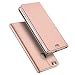 Produktbild Verco Handyhülle für P9 Lite, Premium Handy Flip Cover für Huawei P9 Lite Hülle [integr. Magnet] Book Case PU Leder Tasche, Rosegold