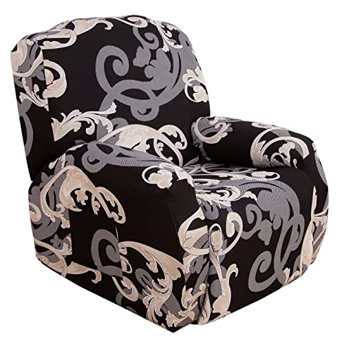 Boutieel Elastisch Sofa Überwürfe Sofabezug,Elastischer Jacquard-Sofabezug, wasserdichter Liegebezug, Druck6, Universal,Protector Möbel Protector Cover Cover