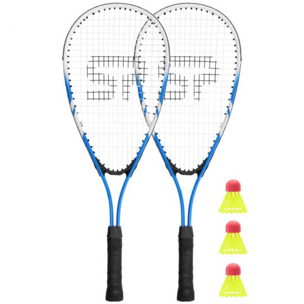 Spokey Mężczyźni Speedminton Zestaw do Badmintona, Wielokolorowy, 2 rakiety