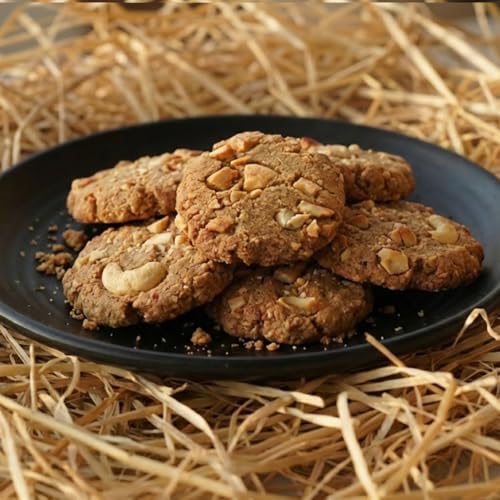 THE DOUGH CORNER Healthy Multi Millet Kaju Badam Cookies thumbnail 12