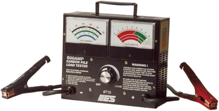 Electronic Specialties Battery Tester Carbon PILE-500amp Clamps