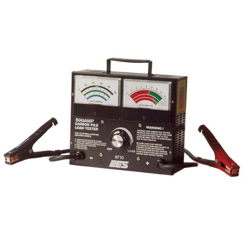 Testador de Bateria com Carga Variável de Carbono 500 A ES 710