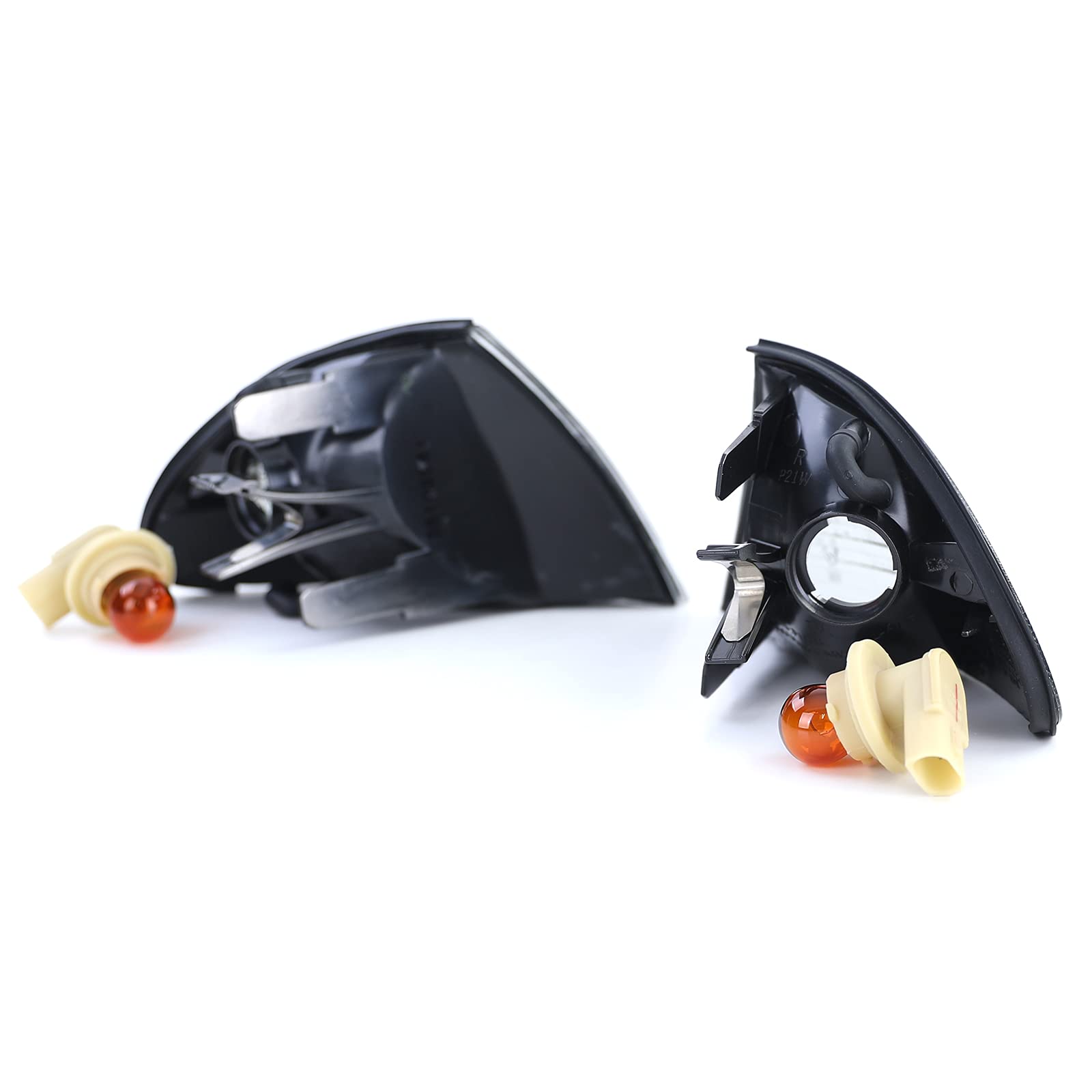 Touring clignotant avant pour bMW e46 berline modèles 1998–2001 (noir)