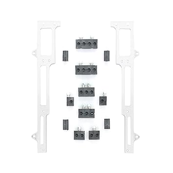 R&M Specialties 1101S Satin Spark Plug Wire Loom Set for Small Block Chevy