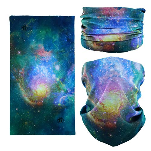 Image of Elastic Headwear Bandana Headband Half Face Mask Scarf Neck UV Sun Protection