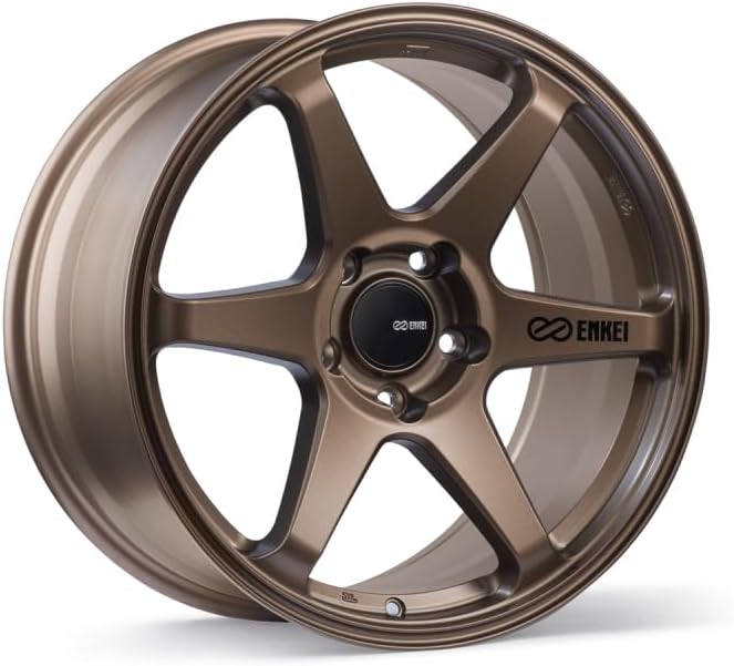 Enkei T6R 18x9.5 38mm Offset 5x114.3 Bolt Pattern 72.6 Bore Copper Wheel - 539-895-6538ZP