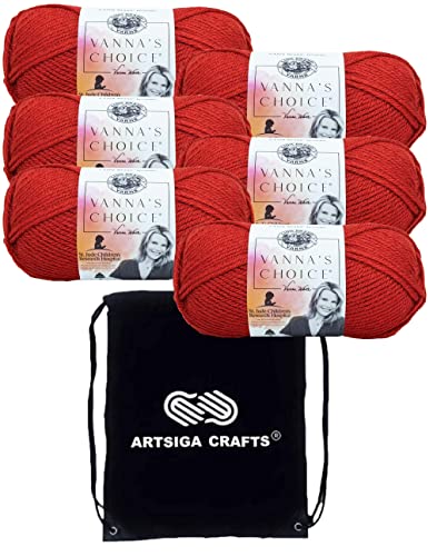 Image of Lion Brand Yarn Vanna'S Choice 860-133 Brick