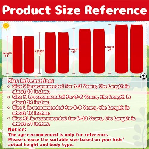Image of Olreco Toddler Soccer Socks Kids Baseball Socks Youth Softball Sock for Girls Boys Football Sock Boys Athletic Accessories