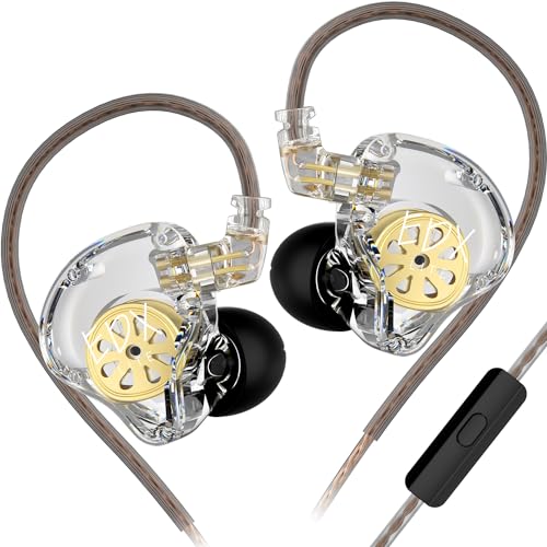 Écouteurs intra-auriculaires transparents KZ EDX Lite pour vos trajets quotidiens en musique