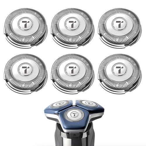 SH70 Replacement Heads for Philips Norelco Shaver Series 7000 Blades for Phillips Norelco Series 7000 Heads 6-pc Pack