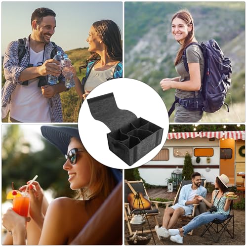 APOMOONS Tellerhalter Wohnmobil Filztasche zur Tassenaufbewahrung, Tassenhalter Wohnmobil, Organizer Wohnwagen, Organizer Camping Wohnwagen,für Camping Aufbewahrung, Zur Aufbewahrung von Tassen