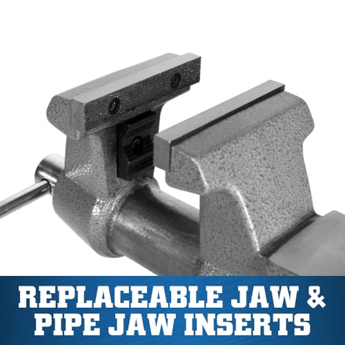 Image of Wilton Mechanics Pro Bench Vise, 4-1 /2 inch Jaw Width, 4 inch Jaw Opening, 3-1 /2 inch Throat (Model 845M)