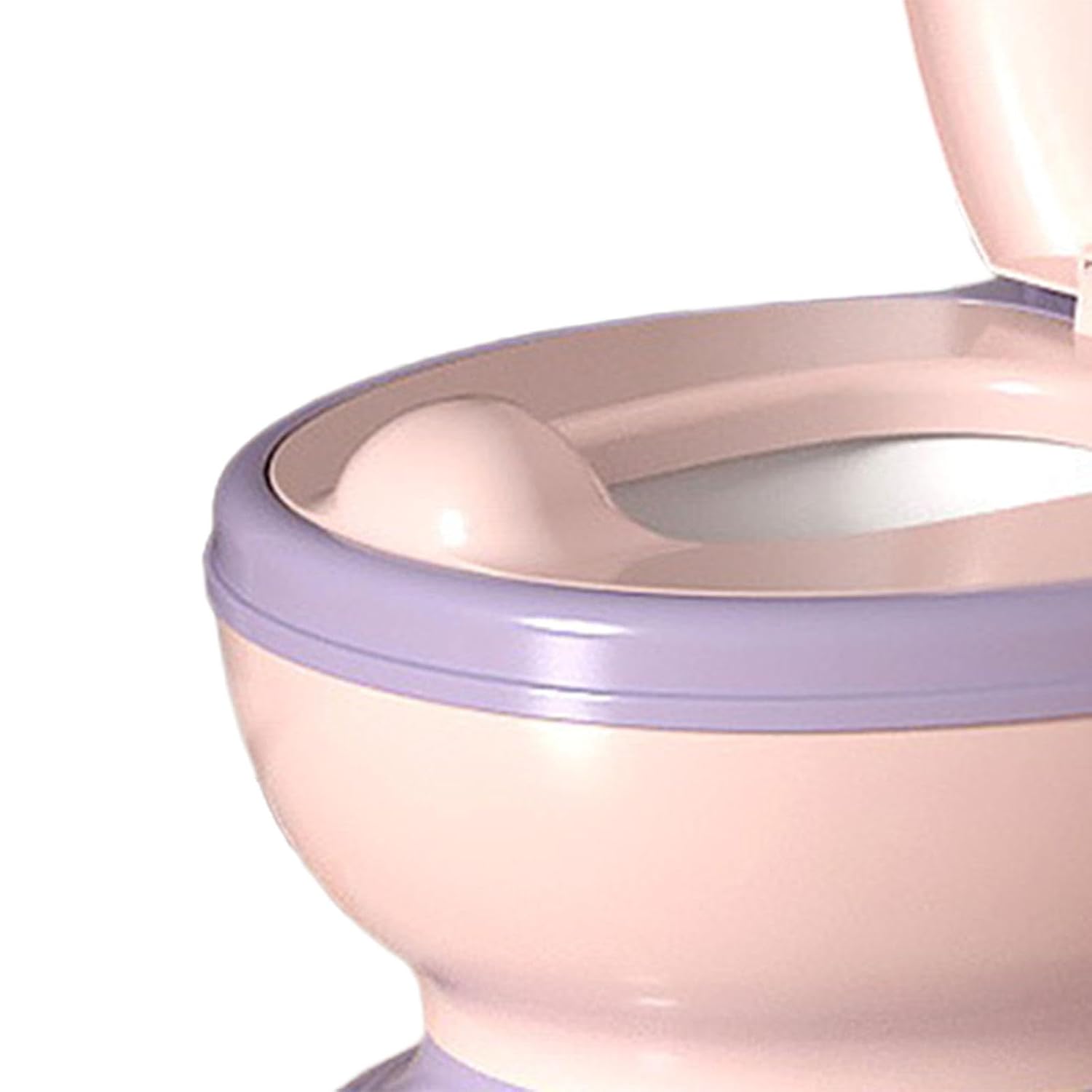 Toilet Training Potty, Infants Toilet Seat Compact Size (Brush Included) Kids Potty Chair Removable Potty Pot, PP Seat Pink