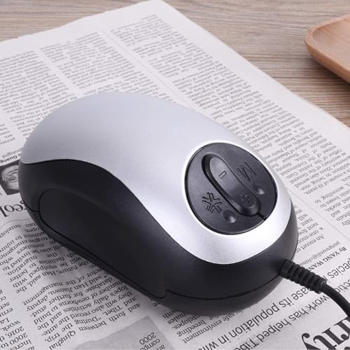 WLDOCA Ayuda electrónica para la Lectura con Baja visión, Lupa Digital portátil con Forma de ratón, 10 Modos Color y congelación d imágenes para Personas con discapacidad Visual, Regalo para Padres