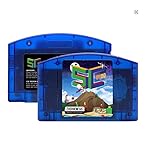 Plyisty für SummerCart64 Open-Source-Flash-Cartridge für N64, 64DD- und Retro-Game-Emulator-Unterstützung, Schnelles Laden, Automatische Sicherung, Inklusive 32-GB-Karte, Spielt GB GBC (blau