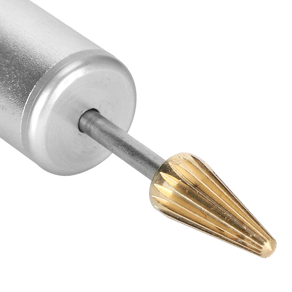 Penna Per Tintura E Oleatura Pelle – Strumento Manuale Per Bordi In Pelle. Manico In Alluminio Con Testina In Ottone. Colore Blu Scuro, Ideale Per Lavorazione Cuoio Fai-da-te.