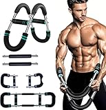 RGFF Twister Arm Trainer - Spring Resistance Workout Equipment for Home Gym, Portable Shoulder & Muscle Training Tool (Men & Women) (Blue（20-140Lb）)