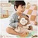 GUND Cozys Collection Monkey Plush, Monkey Stuffed Animal for Ages 1 and Up, Brown, 10”