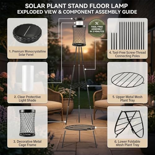 Support de plantes gain de place pour petits espaces et salons - 7