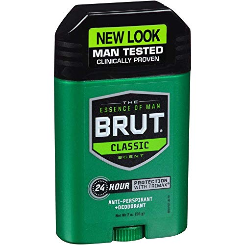 BRUT Anti-Perspirant Deodorant Stick Classic Scent 2 oz (Pack of 3)
