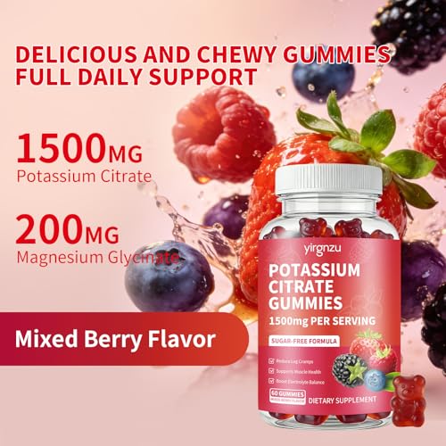 Yirgnzu Potassium Citrate Gummies