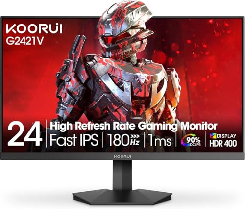 KOORUI 24 Inch 180Hz Gaming Monitor Review UK (2026) - QHD 1440p, Fast IPS, Value Verdict