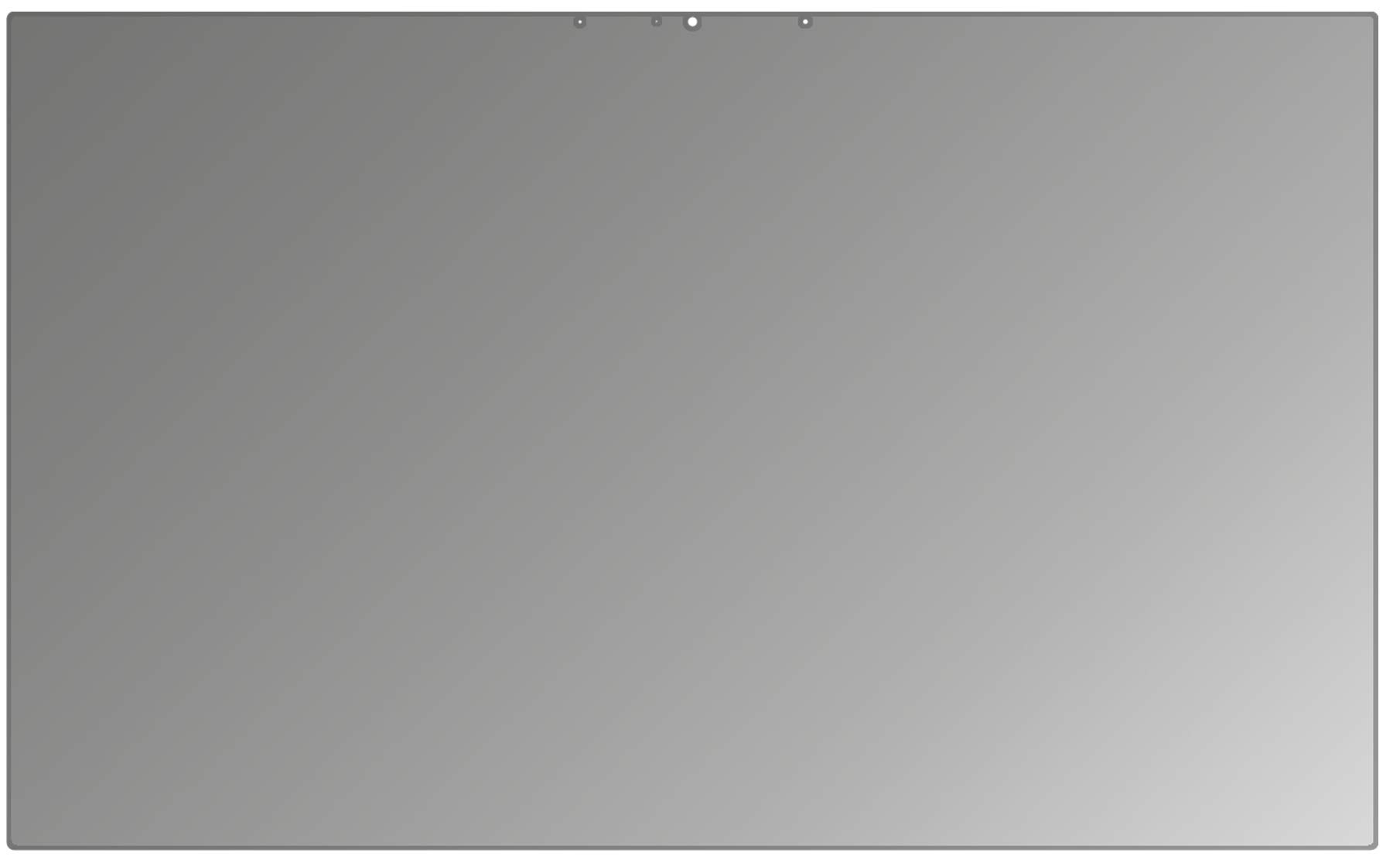 dipos Pellicola Privacy per Samsung Galaxy Book Ion 13.3 Zoll | Protezione schermo opaca Anti-Spia a 4 Vie, si adatta perfettamente, antigraffio, senza bolle, autoadesiva