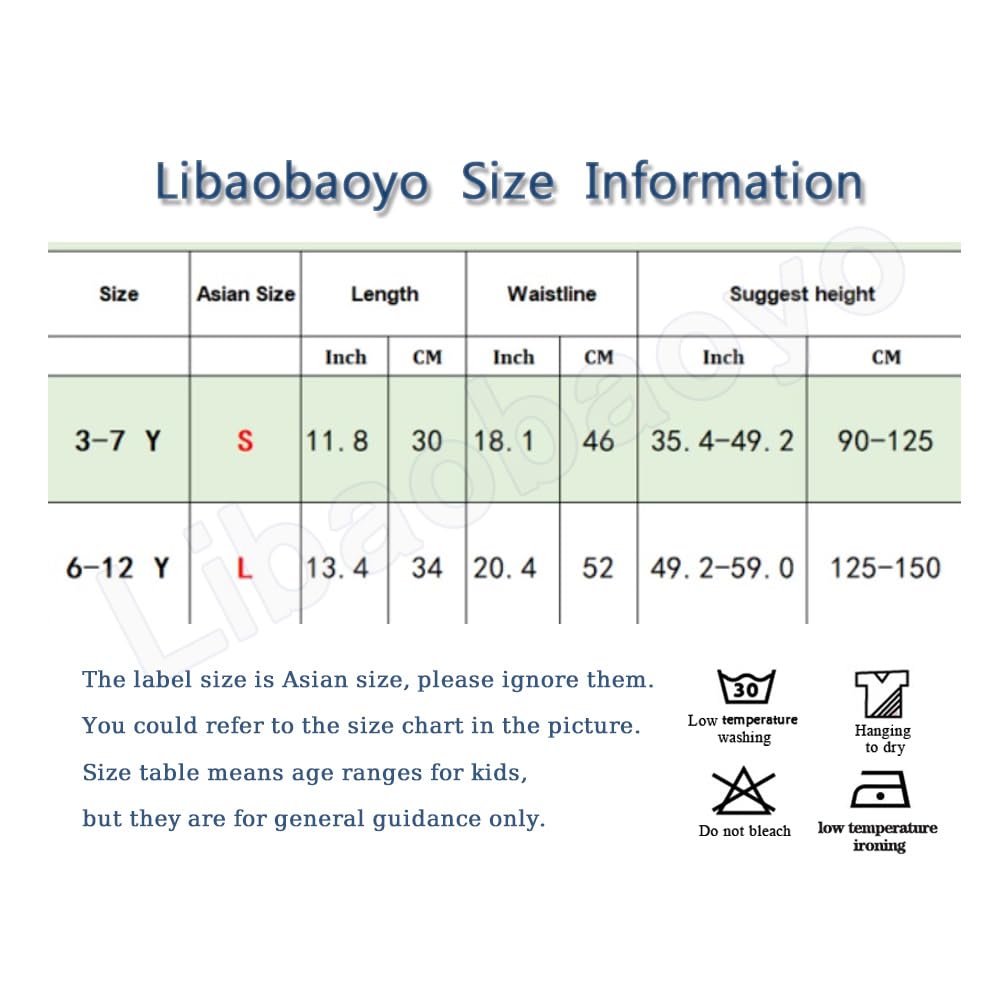 Libaobaoyo Girls Floral Lace Dance Skirt Ballet Semi Sheer Elastic Waist Dancewear Practice White and Black